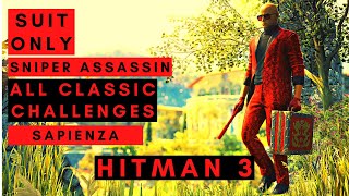 HITMAN 2  quotThe Authorquot Silent Assassin  Suit Only Challenge [upl. by Ahsekin]