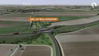 S 3 Weinviertler Schnellstraße Hollabrunn bis Guntersdorf Visualisierung [upl. by Brunhild]