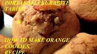 Portakallı kurabiye tarifi Nasıl yapılır  Orange cookies  Recipe  Yemek tarifleri [upl. by Oinolopa128]