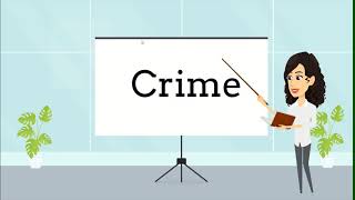 Sociological concept of Crime Meaning of Crime Definition Characteristics Causes Types of Crime [upl. by Trini]