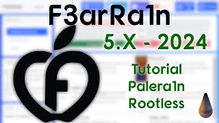 F3arRa1n iCloud 2024 Bypass  Tutorial  Palera1n Rootless NO USB NO WinRa1n [upl. by Sahpec]