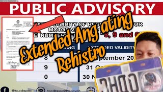 LTO Registration Extended [upl. by Elleina932]