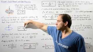 Electron Magnetic Dipole Moment and Bohr Magneton [upl. by Alexia]