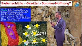 Konvergenz mit Gewittern Siebenschläfer Abkühlung Hoffnung Wettervorhersage 270605072024 [upl. by Mikkel]