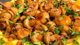 Unglaublich wie lecker diese Champignons mit Kartoffeln sind Einfach schnell und preiswert [upl. by Targett457]