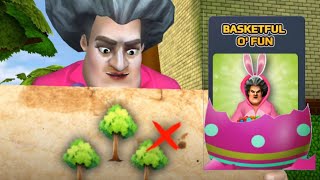 Scary Teacher 3D Basketful O Fun New Levels [upl. by Llain]