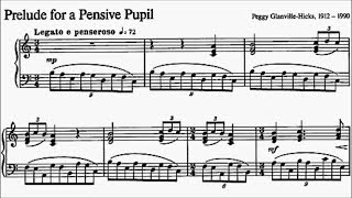 AMEB Piano Series 18 Grade 8 D2 GlanvilleHicks Prelude for a Pensive Pupil Sheet Music [upl. by Phipps144]