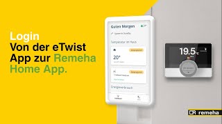 Remeha Home App  Einloggen [upl. by Nivak]