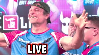 DEVON LARRATT VS CHANCE SHAW  JERRY VS KURDECHA  JOHN VS LEONIDAS live commentary [upl. by Hoffert]