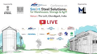 Conference on Smart Steel Solutions for Warehouses Storage amp Agri  LIVE  12 Jan 2024  Chandigarh [upl. by Noseimaj592]