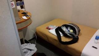 Narita International Airport Shower amp Dayroom Interior Tour  15 for a Single  Japan May 2017 [upl. by Dleifxam]