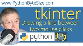 Drawing a line between two mouse clicks using tkinter [upl. by Mauri]