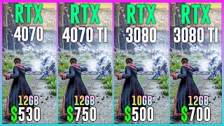 RTX 4070 vs RTX 4070 Ti  Test in 10 Games [upl. by Anyer]