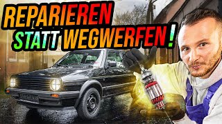 REPARIEREN statt WEGWERFEN Golf 2 [upl. by Sixela502]