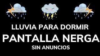 Lluvia Relajante para Dormir Profundamente  Quedarse Dormido En Menos 3 MIN con sonido de LLUVIA [upl. by Inaluiak]