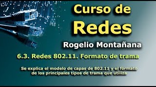 Curso de Redes 63 Redes 80211 Formato de trama [upl. by Derian916]