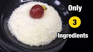 Milk Sweet Recipe  Only 3 Ingredients  Easy Dessert Recipes  Malaysia Indianmom Cooking [upl. by Socin]