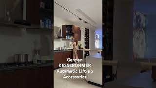 German KESSEBOHMER auto Lift up Accessories for kitchen Cabinets 🥂🥛🍺🍾 [upl. by Ytsihc538]