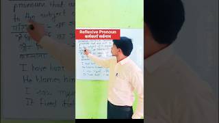 How to learn Reflexive Pronouns shorts ytshorts targetachieverskp [upl. by Eyatnod912]