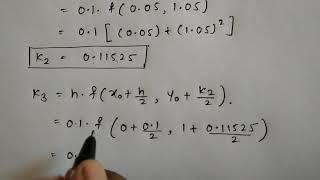 Numerical Solution of ODE by Runge  Kutta method of fourth order [upl. by Jeramey]