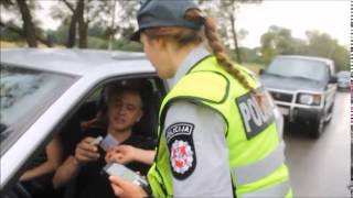 Policijos reidas Panevėžio rajone [upl. by Asiela]