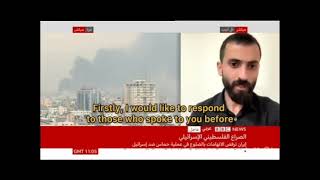 MOHAMMAD KABIYA EXPOSES THE TRUE FACE of HAMAS on BBC Arabic [upl. by Nysa478]