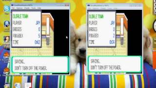 How to trade pokemon using Visual Boy Advance [upl. by Palla318]