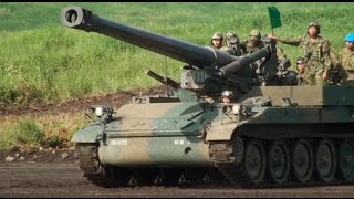 総火演 『榴弾砲』 特集 JGSDF Howitzer Special [upl. by Aniraz]