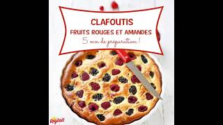 Clafoutis aux amandes et fruits rouges [upl. by Adekahs947]