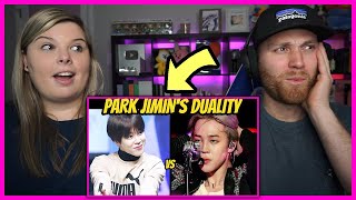 BTS PARK JIMINS DUALITY  Reaction [upl. by Sivatco]