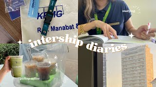 days in my life as an audit intern at KPMG  internship diaries 👩‍💻🌤️🍵 [upl. by Haneekas]