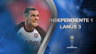 Independiente vs Lanús 13  RESUMEN  Cuartos de Final  CONMEBOL Sudamericana [upl. by Haim]