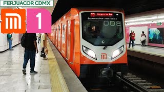 Conoce al nuevo Tren NM22 de la Línea 1 del Metro CDMX [upl. by Eisteb]