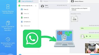 Como crear un backup de WhatsApp en tu computadora y ver los chats y archivos en la PC [upl. by Delwyn]