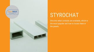 StyroCHAT Conduits by StyroMAX and locating them in your panel [upl. by Anaila]