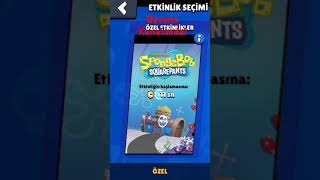 Sünger Bob Sezonu Geliş Anı brawlstars spongebob [upl. by Mitinger]