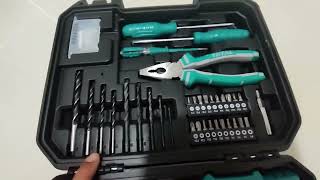 TOTAL Home DIY Tools Set 12V 81PCs [upl. by Nils]