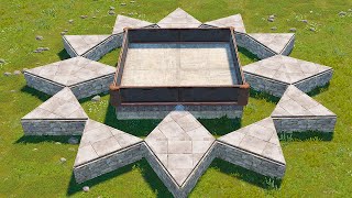 PERFECT 2x2 Rust Base Design 2023 Step by Step Guide [upl. by Phail466]