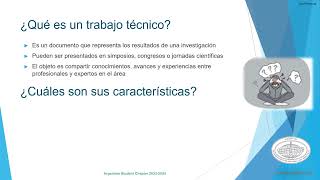 El dilema de publicar un trabajo técnico ¿por dónde comienzo Parte 1  Marta DAngiola [upl. by Ardnuasac]