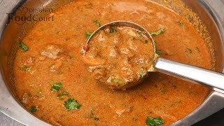 Mushroom Kurma Recipe Side Dish For Chapati Rice Mushroom Curry [upl. by Enilekaj789]