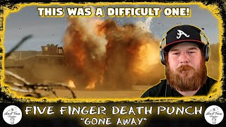 Five Finger Death Punch  Gone Away  RAPPER REACTION [upl. by Telrats559]