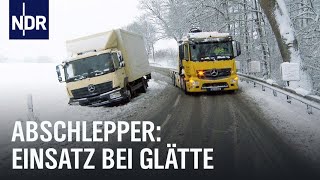 Einsatz bei Glätte Unterwegs mit den Abschleppern  Die Nordreportage  NDR Doku [upl. by Enneiluj]