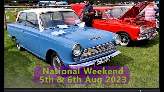 Cortina Mk1 Owners Club National Meet 2023 [upl. by Evers190]