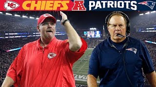 Reid amp Belichick AFC Showdown Chiefs vs Patriots 2015 AFC Divisional [upl. by Avruch]