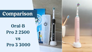 OralB Pro 2 2500 vs Pro 3 3000 [upl. by Niltac]