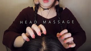 ASMR Realistic 10 Scalp Massage amp Hair Brushing 😚 No Talking [upl. by Evyn]