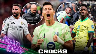 LEWY pone LÍDER al BARÇA ¿Bota de Oro  ¡Triple ROTURA Su reemplazo es  Ten Hag ROMPE RÉCORD [upl. by Latoya114]