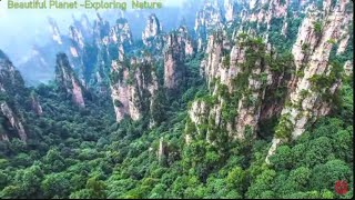 SCENIC DRONE FLY OVER  Eye Pleasing Flight View of Nature Landscapes [upl. by Dnalkrik874]