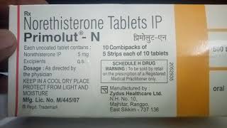 What is the Primolut N used for [upl. by Hcire]