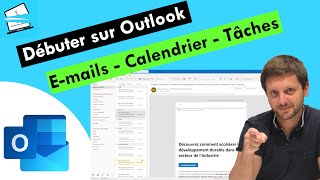 Débuter sur Outlook  Emails calendrier et astuces basiques [upl. by Rafferty]